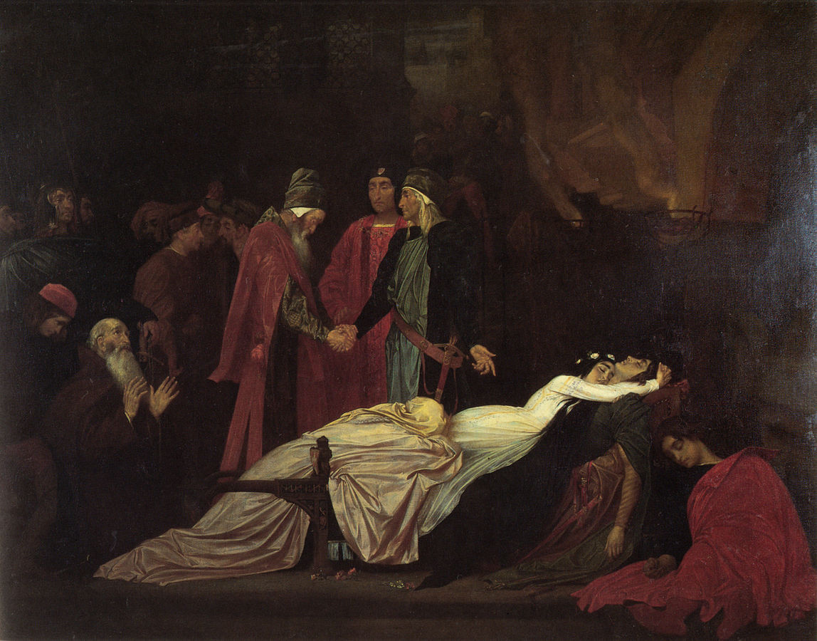the reconciliation of the montagues and capulets over the dead bodies of romeo and juliet620ac8b3548d5 La muerte de Romeo y Julieta