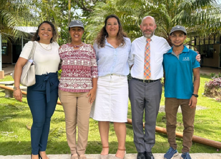 Foto: Ana Marcela Montenegro, Karen Obando, Burcu Ates, Paul Eaton y Greivin Barrantes Corea