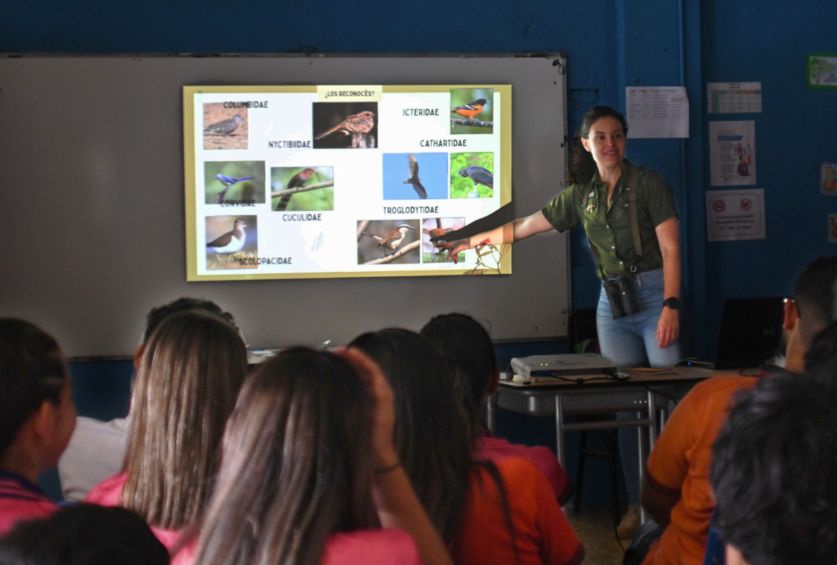 Foto 1 Avistamientos de aves UCR