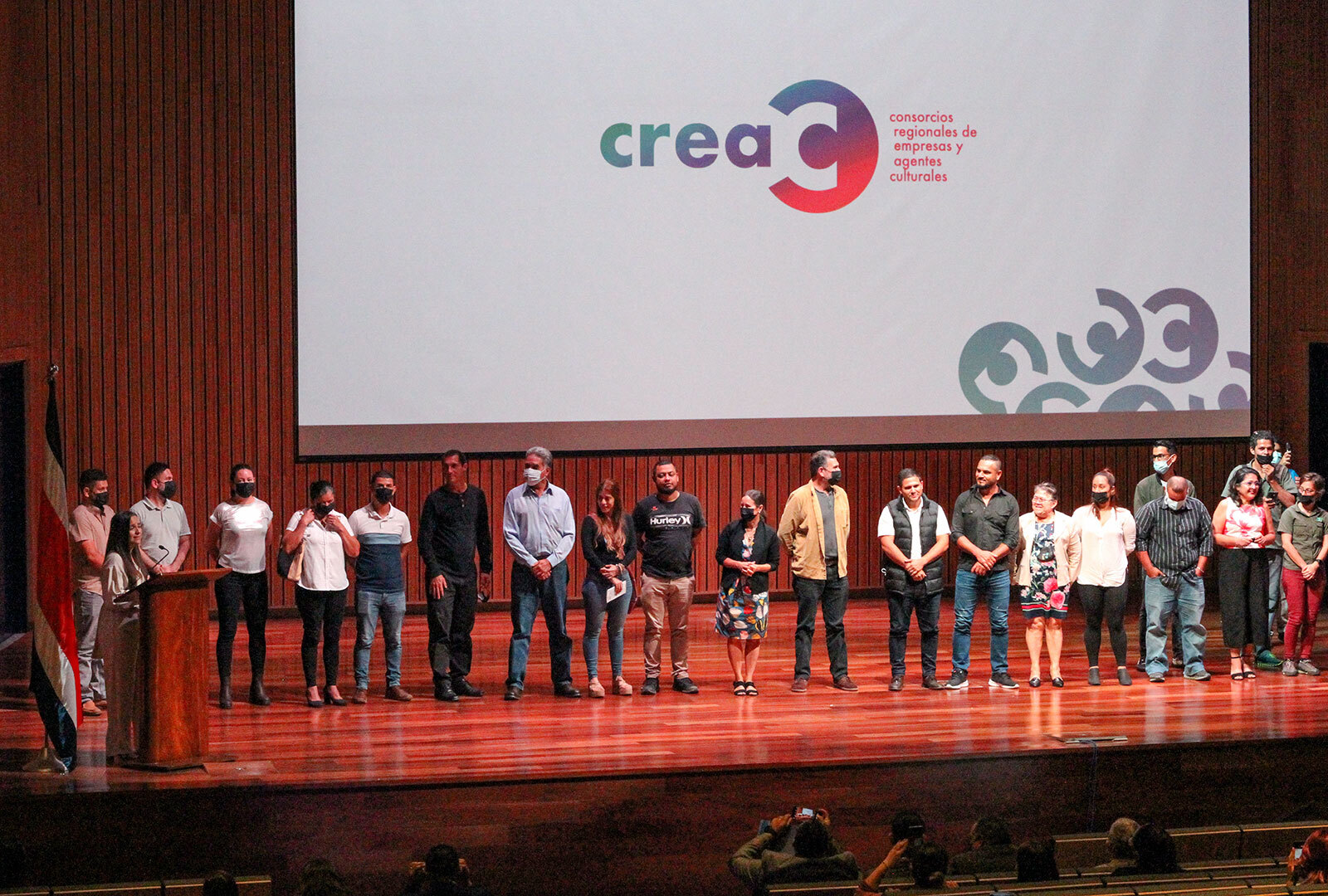 Creación de consorcios apoyados por la UCR en el 2022. Ese año, de 18 consorcios participantes en Crea-C, seis pasaron a la última etapa; en la que recibieron 22 millones de colones por proyecto. Foto: Archivo OCI. crea c