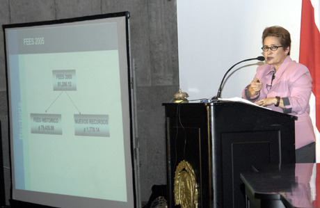 La Dra. Yamileth González García, presentó su informe anual de gestión, de acuerdo con lo que …