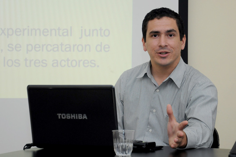 El Ing. Manuel Flores Morales fue el encargado de dar a conocer la experiencia de Sercapex (foto …