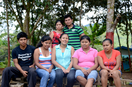 Estudiantes del Liceo de Cabagra