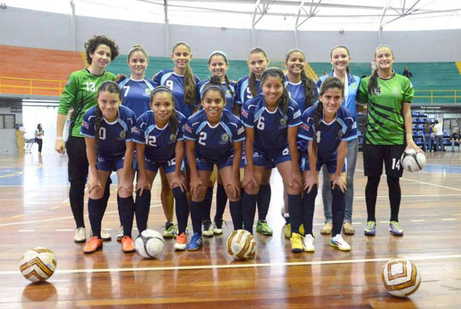 Equipo feminino de futbol sala