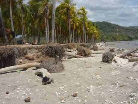 erosión playa