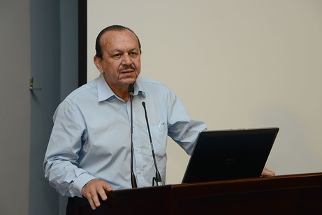 Germán Vargas, del SINART,  fue optimista durante su presentación en cuanto a las …
