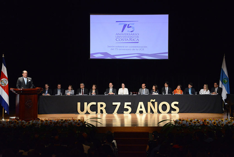 Celebración 75 aniversario UCR