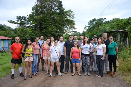 Grupo de visitantes UCR