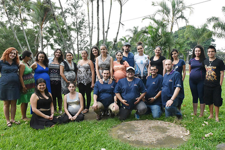 Participantes del Curso de Preparación Integral para el embarazo, parto y posparto 2015 (foto …