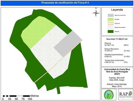 zonificación finca 4