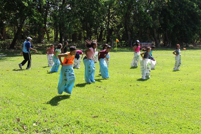 Las niñas y los niños también participaron de las actividades de Campamentos de Desarrollo Humano …