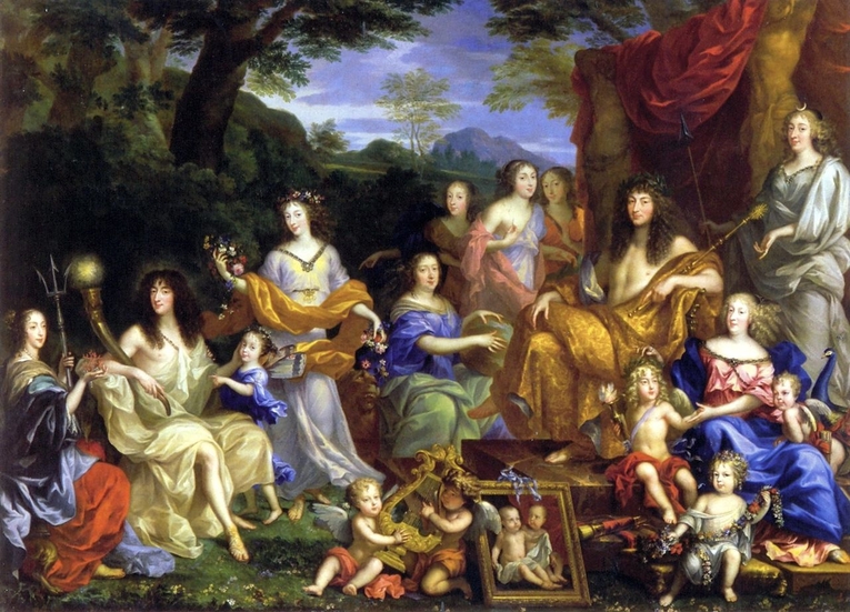  Con Francisco I se inaugura el Renacimiento en Francia, pero es Luis XIV quien lo lleva a su …