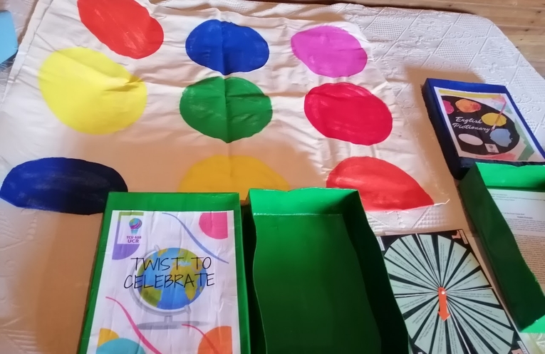 Juego de mesa para el aprendizaje del inglés