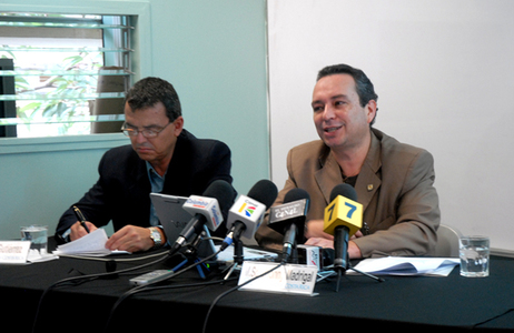 Edgar Gutiérrez  y Johnny Madrigal dieron a conocer los resultados de la encuesta del ICC …
