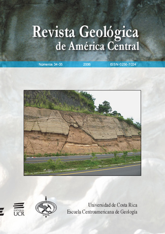 Un numero doble de la Revista Geologica se puede conseguir en la Escuela Centroamericana de …