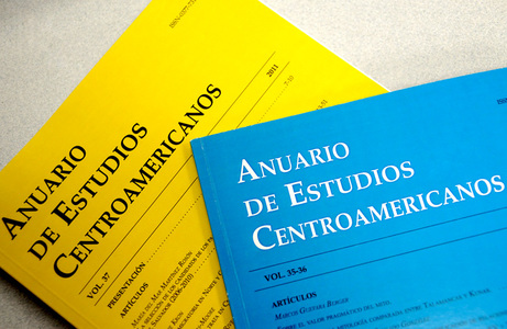 Los tres últimos números de la revista Anuario de Estudios Centroamericanos incluyen diversos …