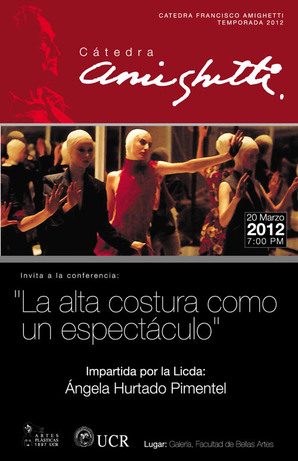 Afiche Alta costura