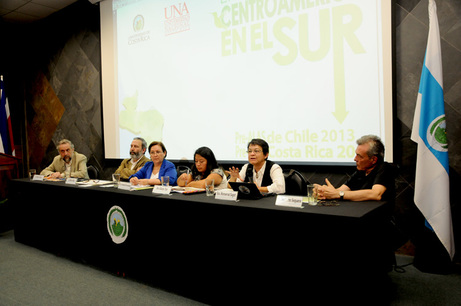Durante el Encuentro Centroamérica en el Sur, se realizó un foro sobre movimientos sociales en …