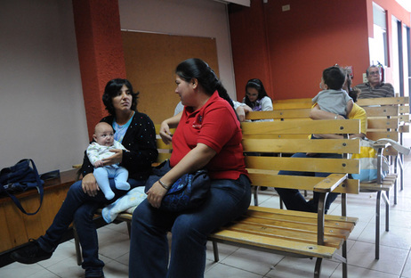 Usuarias del nuevo EBAIS