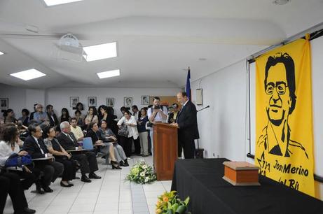 Homenaje póstumo a José Merino