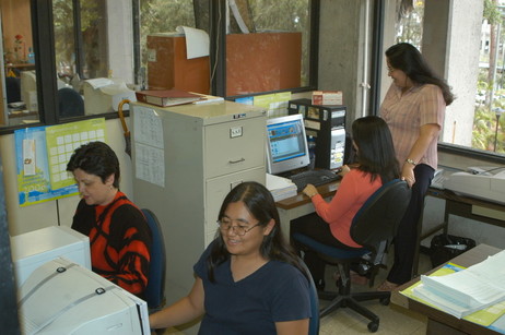Funcionarios de oficina
