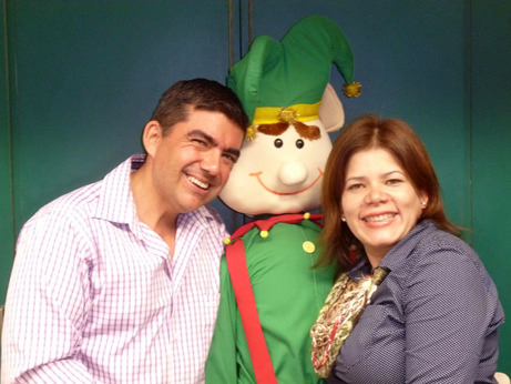 Carlos Rubio y Omira Bellizzio