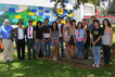 Estudiantes y profesores de Diseño Gráfico en Turrialba
