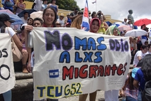  Marcha de la Solidaridad con Nicaragua, el pasado 25 de agosto de 2018. 