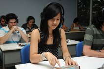 Laboratorio de idiomas
