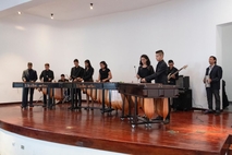 La Etapa Básica de Música de Santa Cruz se ha dedicado al rescate de la marimba. (foto cortesía …