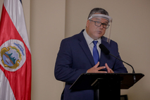 Dr. Carlos Araya Leandro, rector de la UCR. Foto: Presidencia de la República 