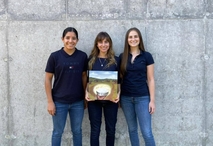 Las estudiantes de Ingeniería de Alimentos de la Universidad de Costa Rica (UCR) Catalina Torres, …
