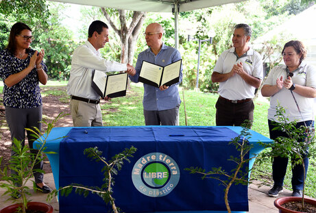Firma de convenio UCR-PNUD