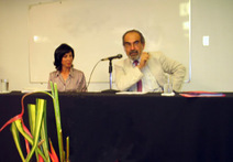 Dra. Patricia Vega Jiménez y el Dr. Raúl Fuentes Navarro