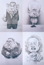 Caricaturas figuras políticas