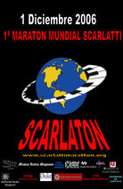 Cartel primera maratón global Scarlatti