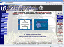 Sitio web del Instituto de Investigaciones Sociales