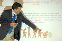Dr. Julio Cerdá Díaz mostrando filmina