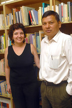 Ali García y Carla Victoria Jara