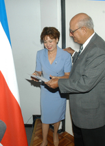 Dra. Olga Marta Murillo y Dr. Carlos Filloy