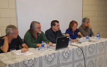 Mesa principal en el panel