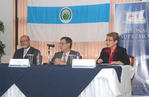 Antonio Ayales, Luis A. Sobrado, Yamileth González