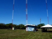Antenas de radio.