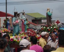 Entrada de los Santos en San Ramón