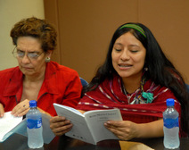 Julieta Dobles y Rosa María Chávez