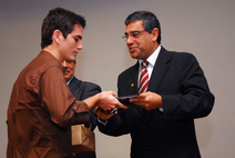 Jorge Asdrúbal Villalobos Alvarado recibe reconocimiento