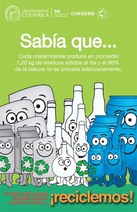 Afiche campaña reciclaje