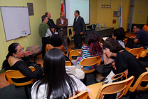 Estudiantes en Jornadas del Cihac