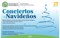 Conciertos navideños 