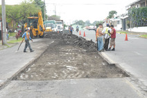 inspección de obra vial